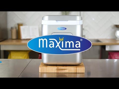 Machine à glaçons - 15 kg/jour - glaçons creux - refroidissement par air – Maxima 09300121
