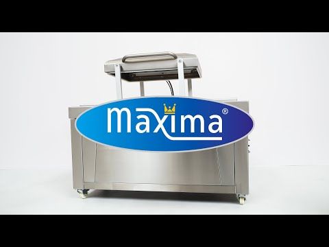 Machine à emballer sous vide - joint 60 cm - W76 x D60 x H16 cm double chambre – Maxima 09300228