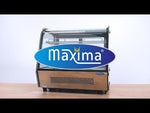 Vitrine à gâteaux - 160 L - 88 cm - portes coulissantes arrière – Maxima 09400850