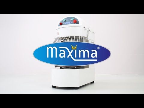 Pétrin à spirale / pétrin à pâte - 50 L - 32 kg de pâte - 2 vitesses – Maxima 09361050