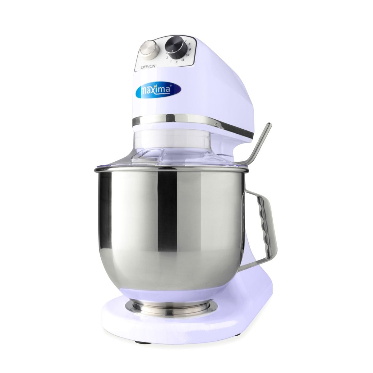 Mixer planétaire - 7 L - jusqu'à 2 kg de pâte - lilas – Maxima 09360770
