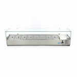 Réfrigérateur de préparation de comptoir - 180 cm - s'adapte à 8 x 1/3 GN – Maxima 09400332