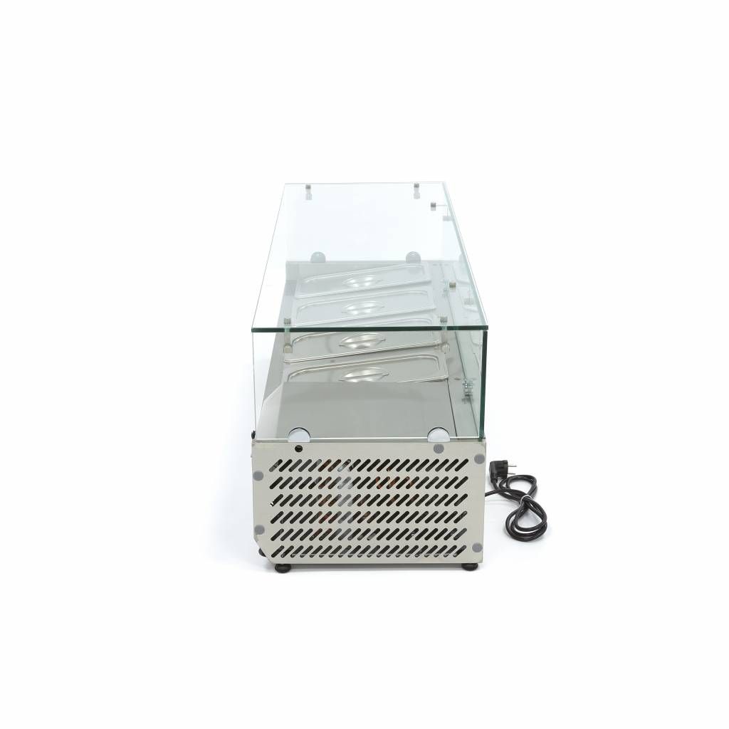 Réfrigérateur de préparation de comptoir - 120 cm - s'adapte à 4 x 1/3 GN – Maxima 09400320