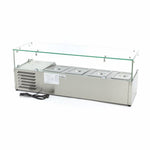 Réfrigérateur de préparation de comptoir - 120 cm - s'adapte à 4 x 1/3 GN – Maxima 09400320