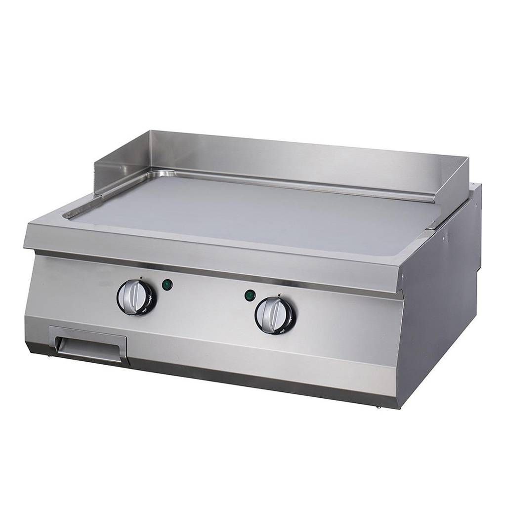 Heavy Duty plaque de gril - lisse - unité double- profondeur 70 cm - électrique – Maxima 09395051
