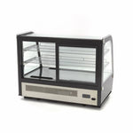Vitrine à gâteaux - 160 L - 88 cm - portes coulissantes arrière – Maxima 09400850