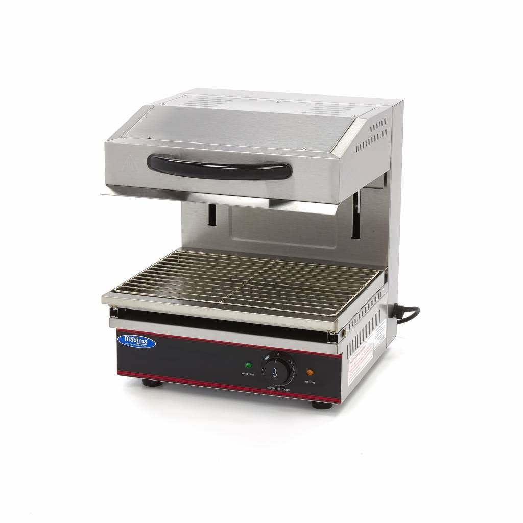 Salamandre grill - 44 x 32 cm - 2800W - avec élévateur – Maxima 09300061