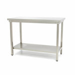 Table en acier inoxydable - 100 x 70 cm - hauteur réglable – Maxima 09364006
