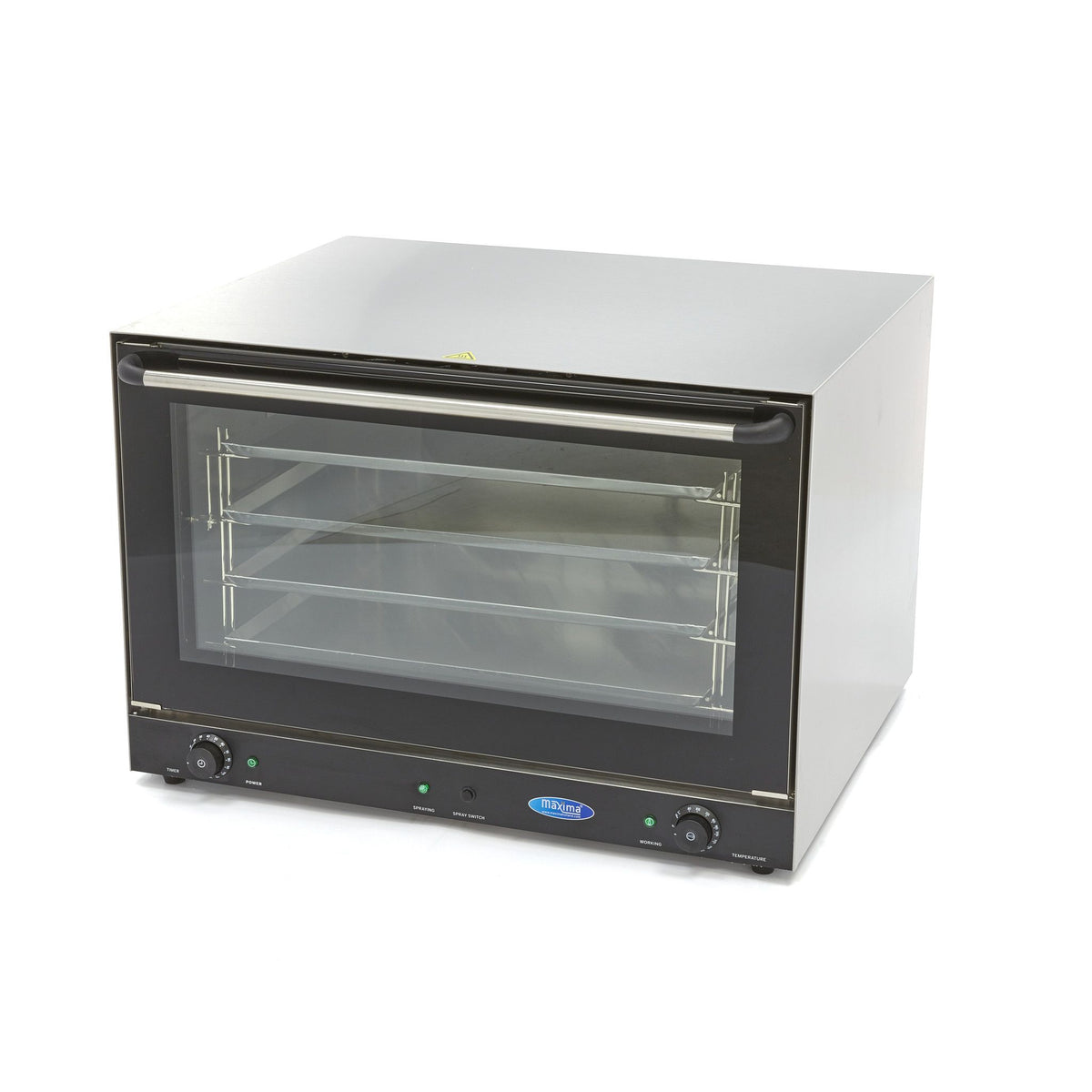 Four à convection - vapeur - 4 plateaux (60 x 40 cm) - 400V – Maxima 09300419