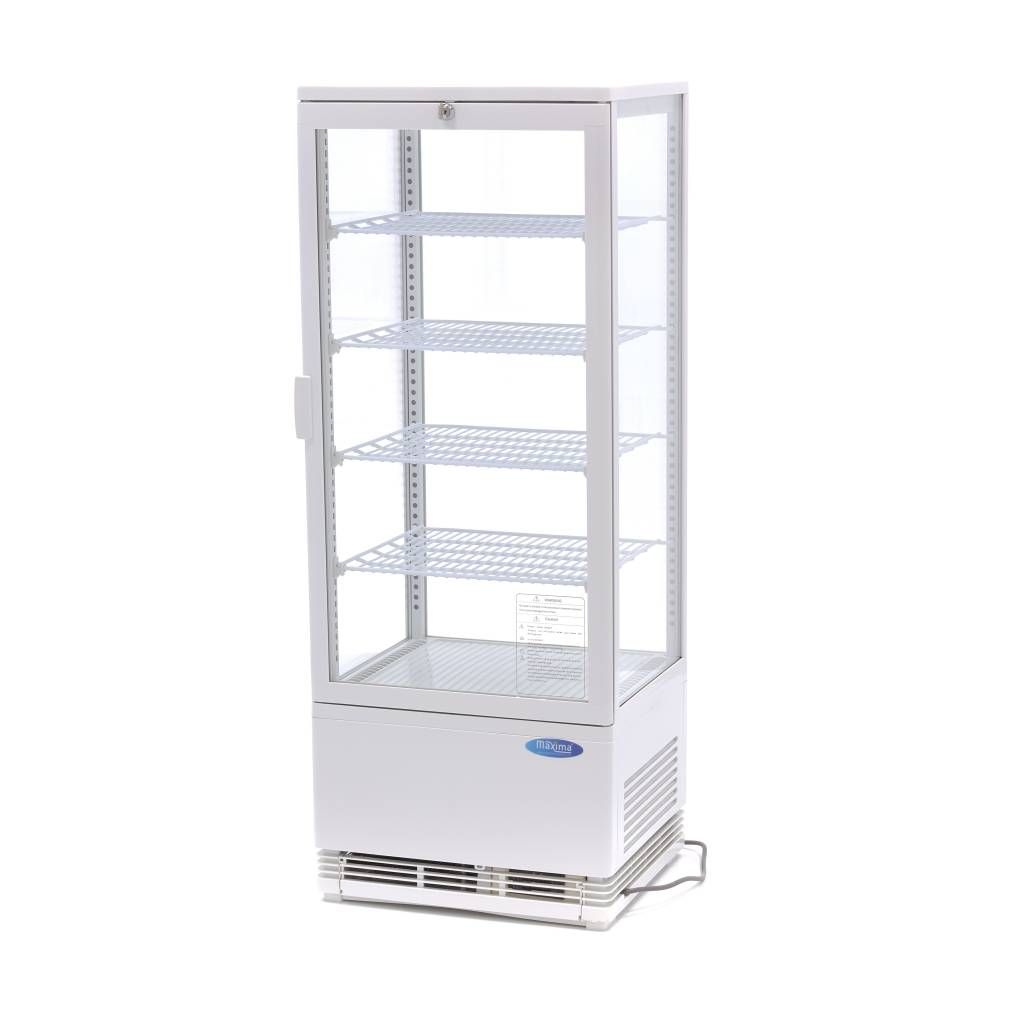 Vitrine réfrigérée - 98 L - 43 cm - blanc – Maxima 09400810