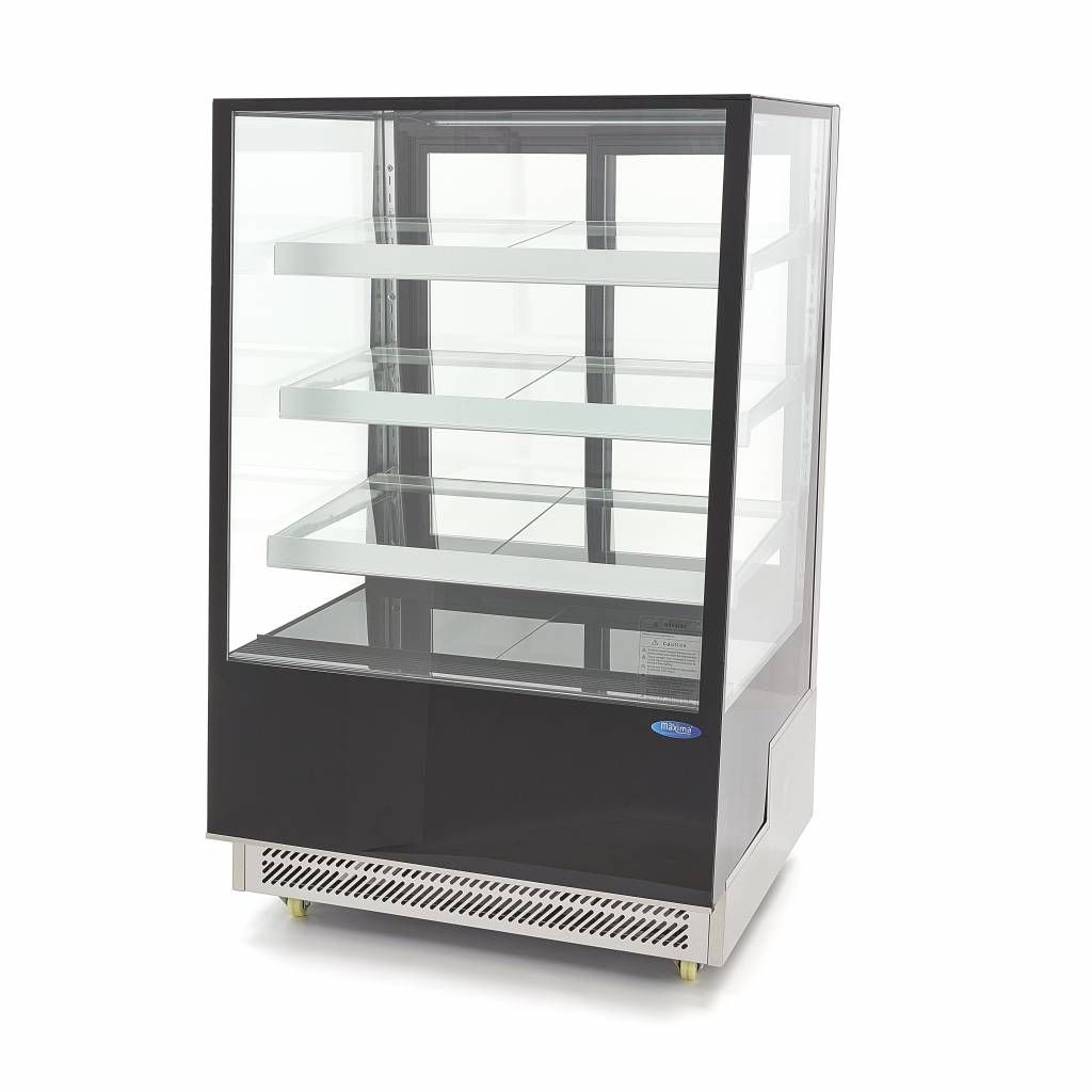 Vitrine à gateaux  - 500 L - 120 cm - sur roues – Maxima 09400843