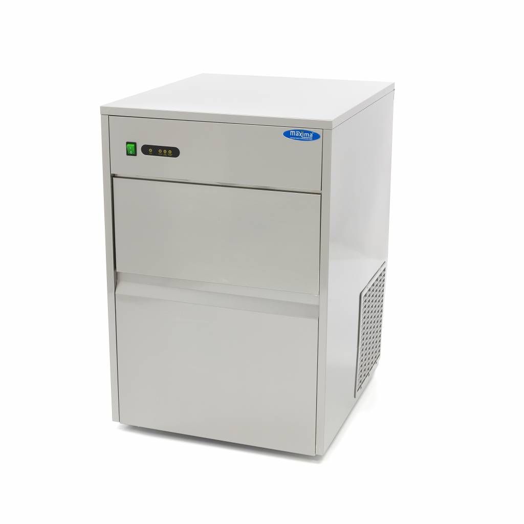 Machine à glaçons - 28 kg/jour - glaçons creux - refroidissement par air – Maxima 09300126