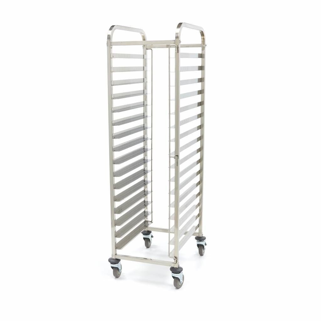 Chariot à plateaux - boulangerie - s'adapte à 16 plateaux (60 x 40c m) - excl plateaux – Maxima 09300548