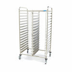 Chariot à plateaux - boulangerie - s'adapte à 32 plateaux (60 x 40c m) - excl plateaux – Maxima 09300549