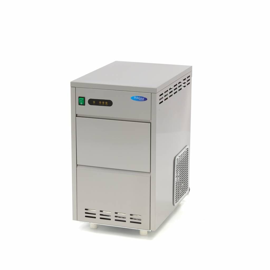 Machine à glaçons - 30 kg/jour - broyé/floconné - refroidissement par air – Maxima 09300136