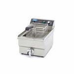 Friteuse - 16 L - 1 panier - avec robinet de vidange – Maxima 09365010