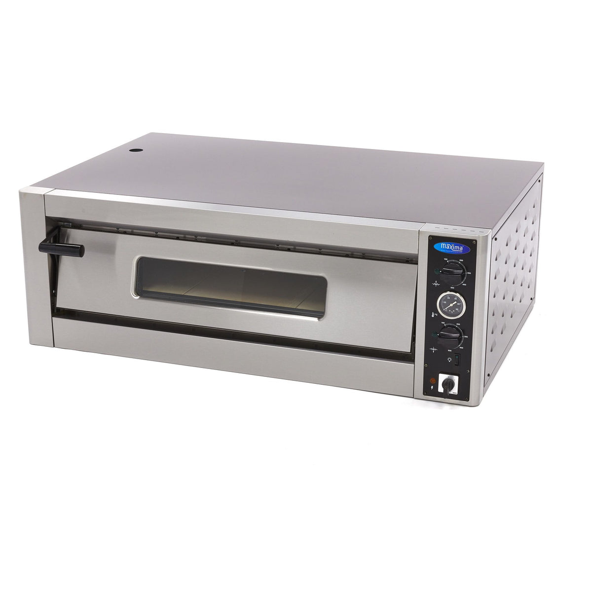 Four à pizza - s'adapte à 6 pizzas Ø30 cm - 400V – Maxima 09370040