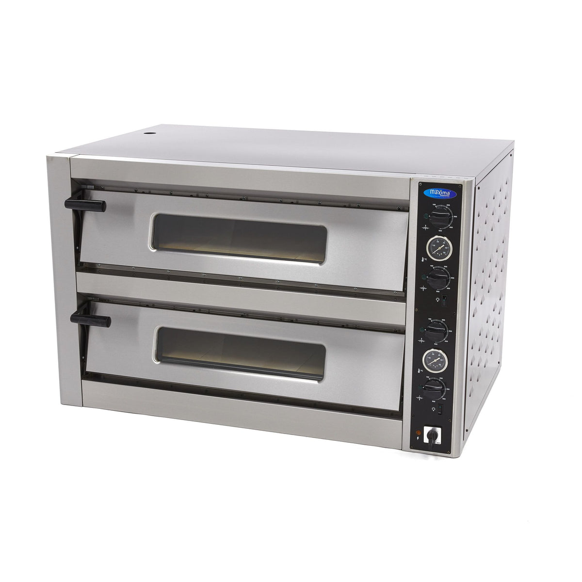 Four à pizza - s'adapte à 12 pizzas Ø30 cm - double étage – Maxima 09370050