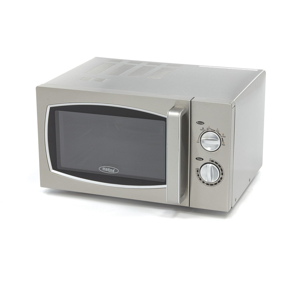 Micro-ondes - 900W - 6 programmes - assiettes jusqu'à Ø33 cm – Maxima 09367000