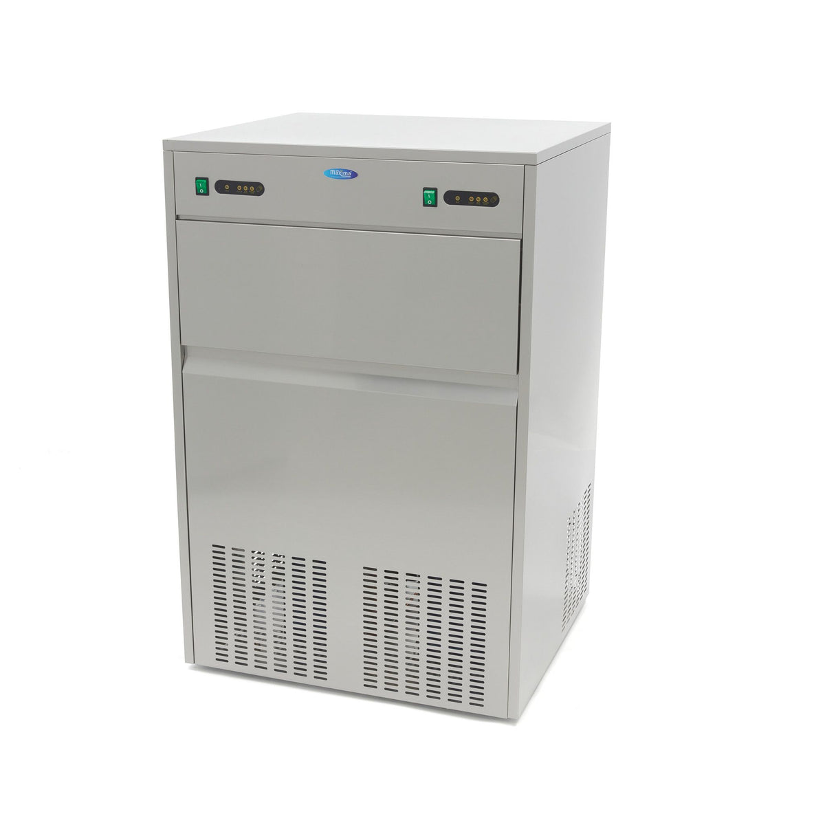 Machine à glaçons - 100 kg/jour - glaçons creux - refroidissement par air – Maxima 09300128