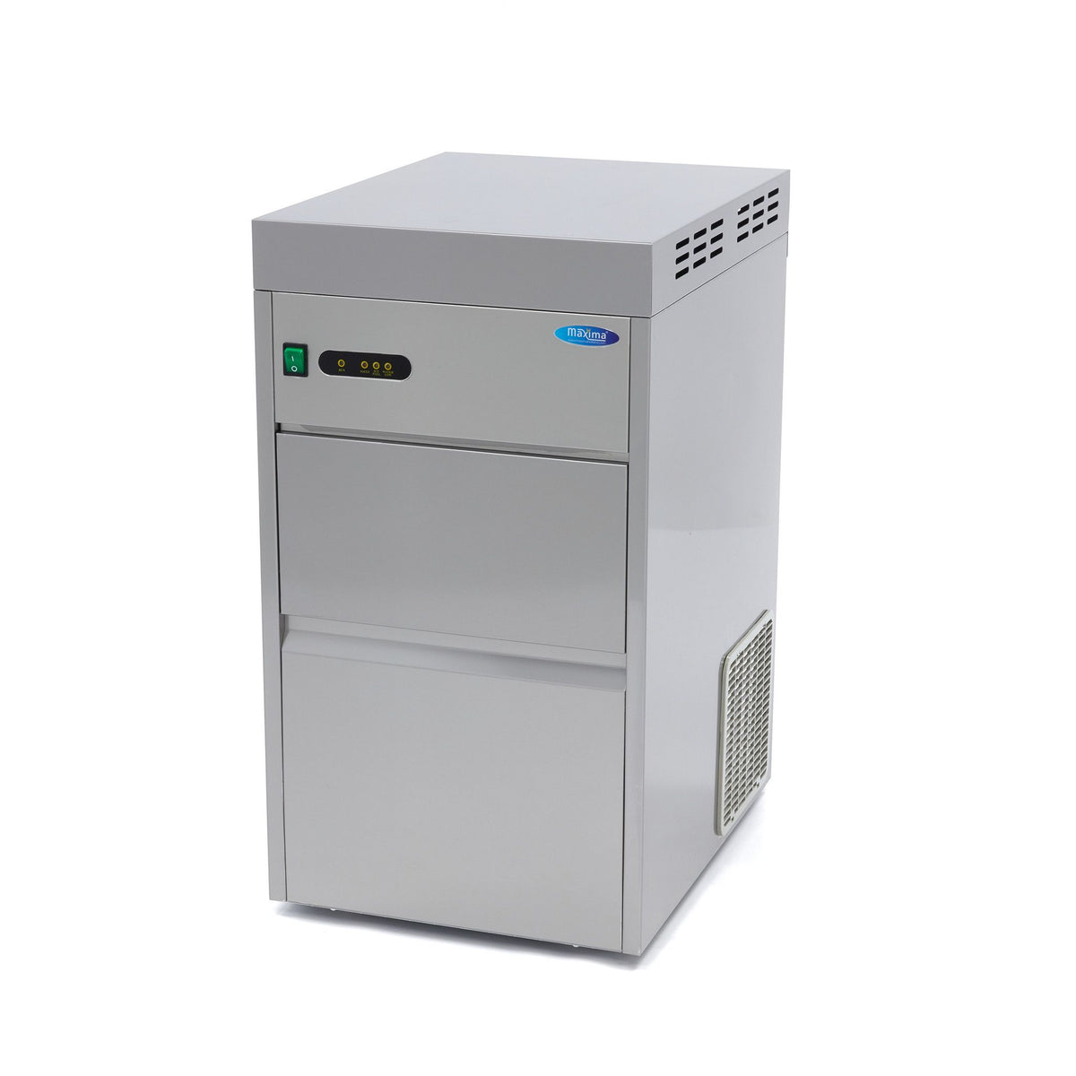 Machine à glaçons - 50 kg/jour - broyé/floconné - refroidissement par eau – Maxima 09300147
