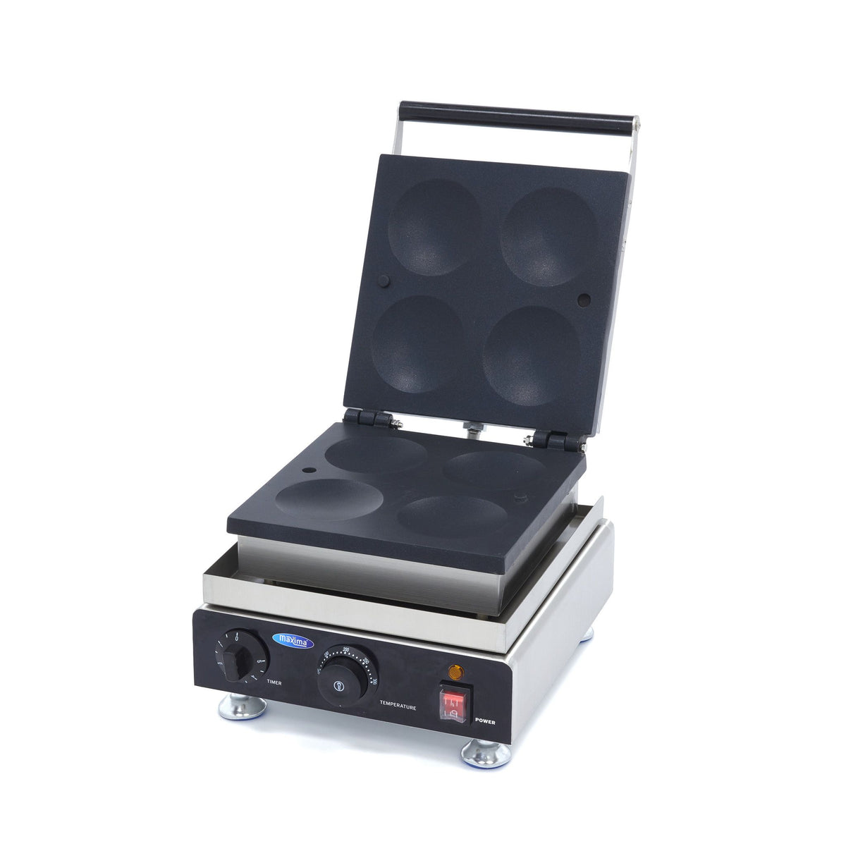 Appareil à crêpes - 4 crêpes - Ø10 cm chacune – Maxima 09374121