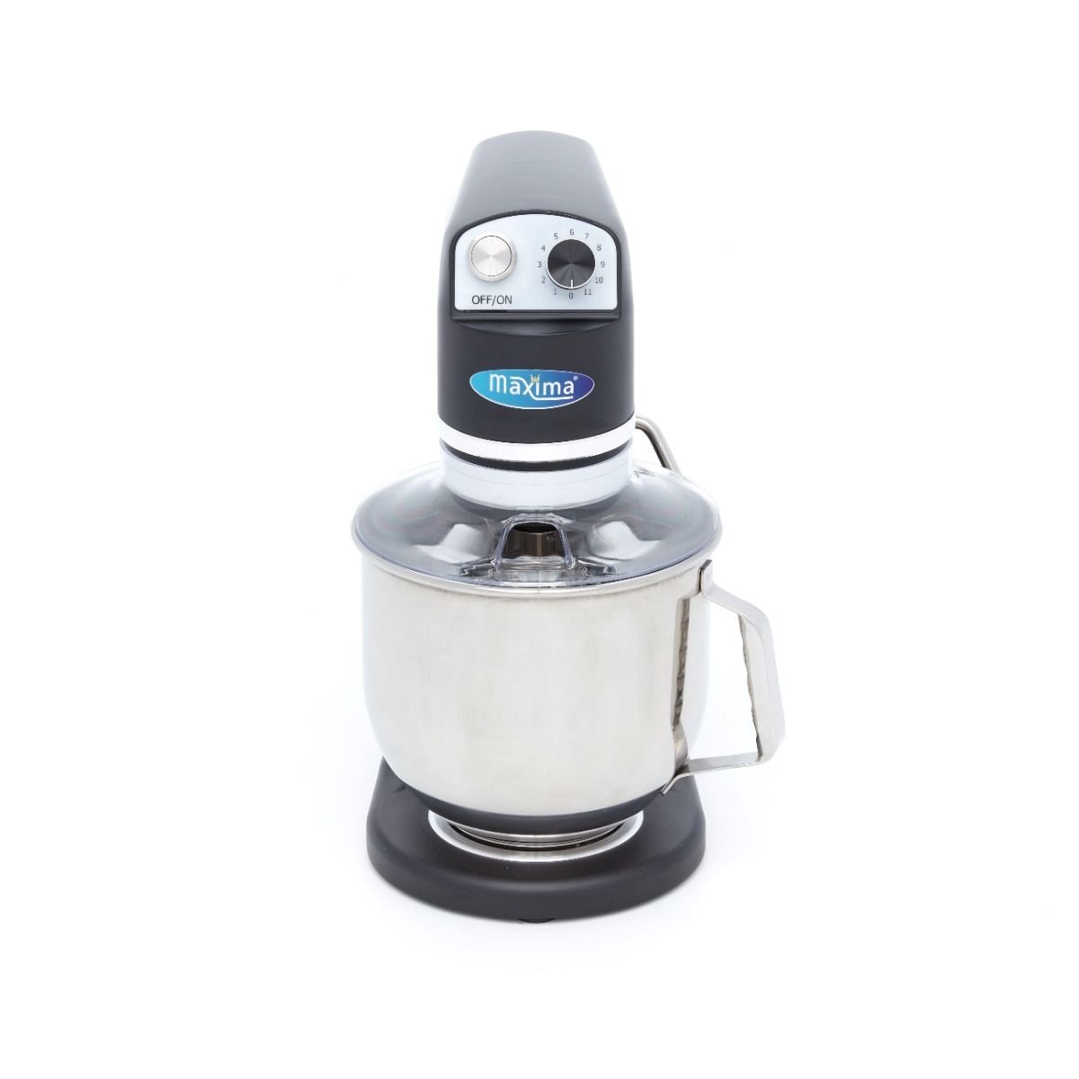 Mixer planétaire - 7 L - jusqu'à 2 kg de pâte - noir mat – Maxima 09360785