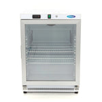 Réfrigérateur - 200 L - blanc - avec porte en verre – Maxima 09405006