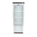 Réfrigérateur - 400 L - noir - avec porte en verre – Maxima 09405020