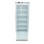 Congélateur - 400 L - acier inoxydable - avec porte en verre – Maxima 09405023