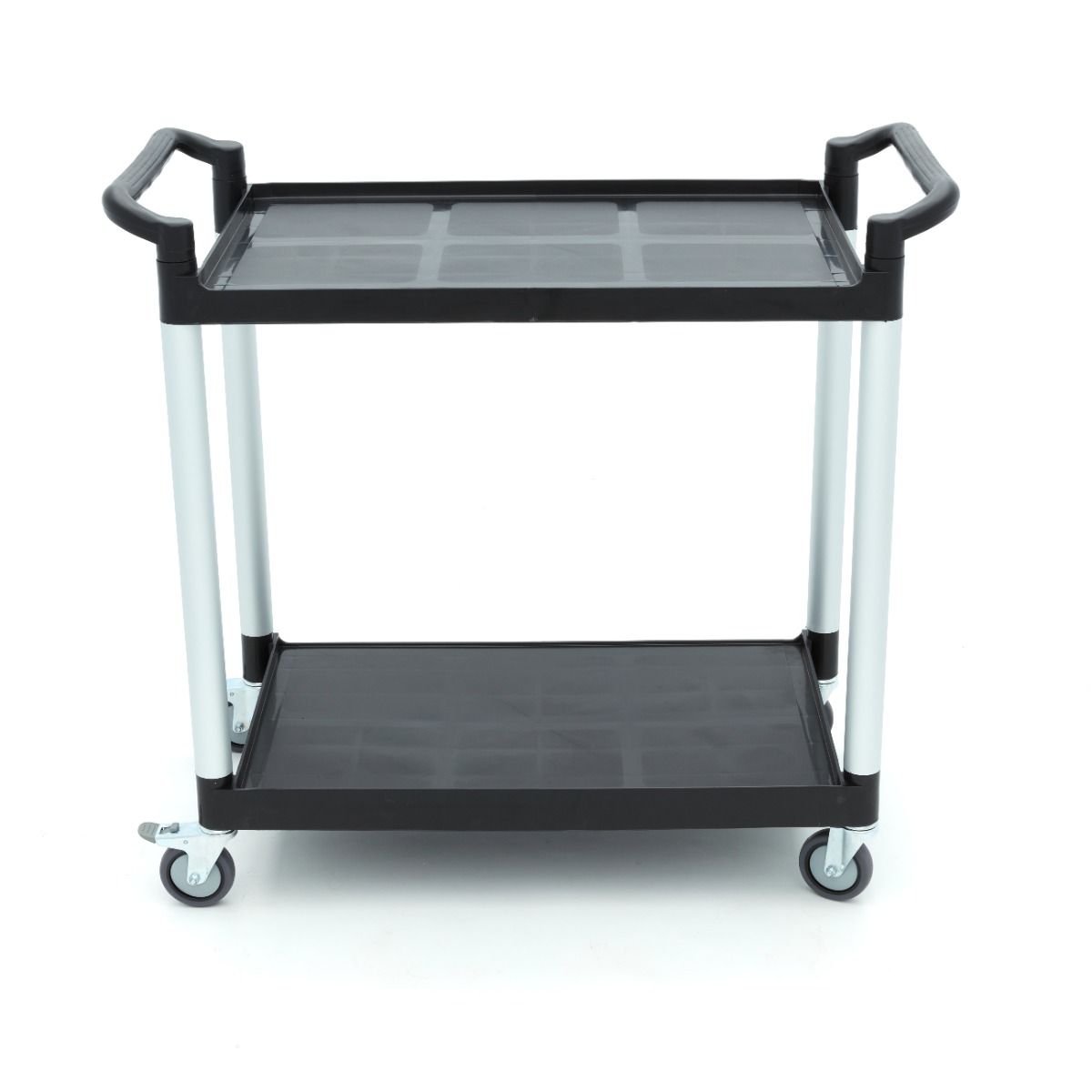 Chariot de service - 2 étagères en plastique - 103 x 50,5 cm – Maxima 09507004