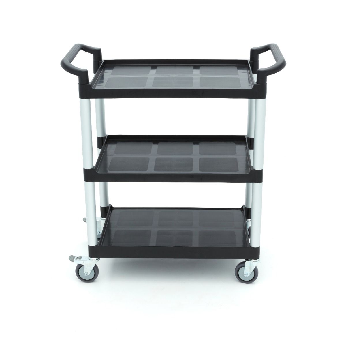 Chariot de service - 3 étagères en plastique - 86,5 x 42,5 cm – Maxima 09507001