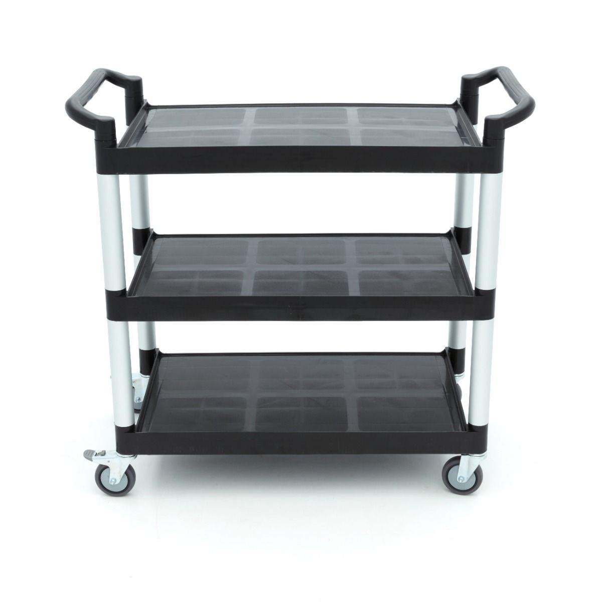 Chariot de service - 3 étagères en plastique - 103 x 50,5 cm – Maxima 09507002