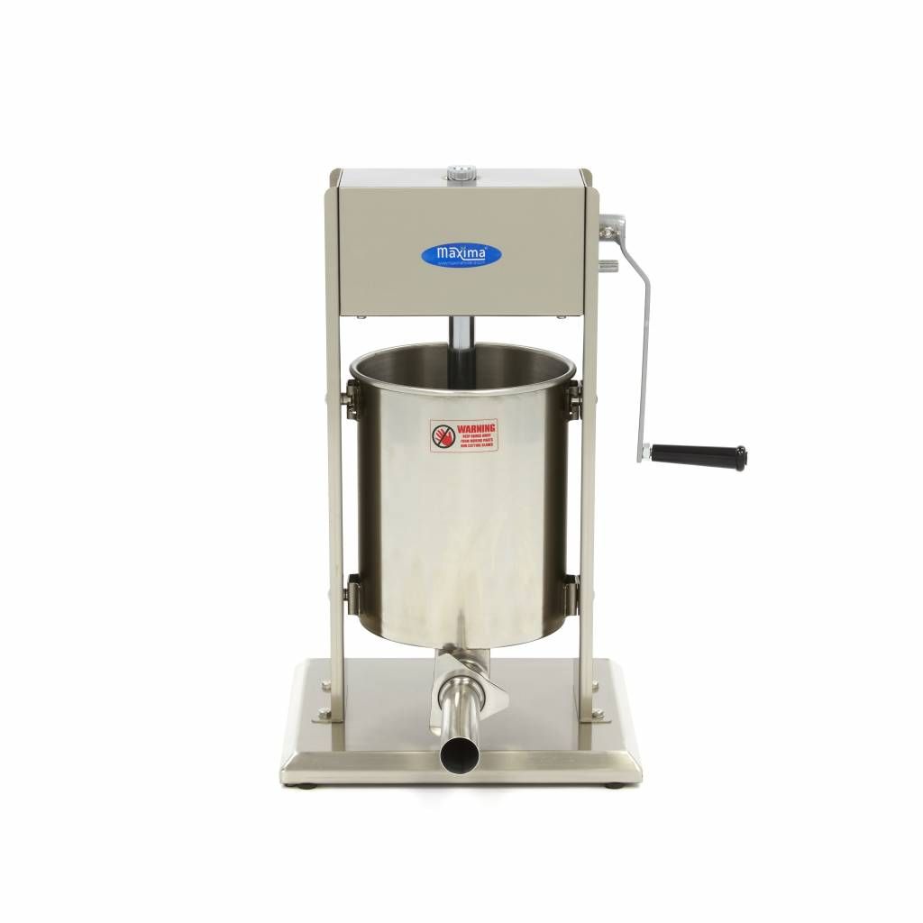 Poussoir à saucisses - 10 L - verticale - incl 4 tubes de remplissage – Maxima 09300463