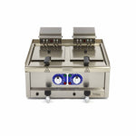 Friteuse - 2 x 10 L - 2 paniers - avec robinet de vidange - 400V – Maxima 09391650