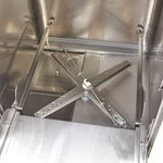 Lave-ustensiles - 60 x 76 cm - avec pompe à savon et à rinçage - 400V – Maxima 09200775