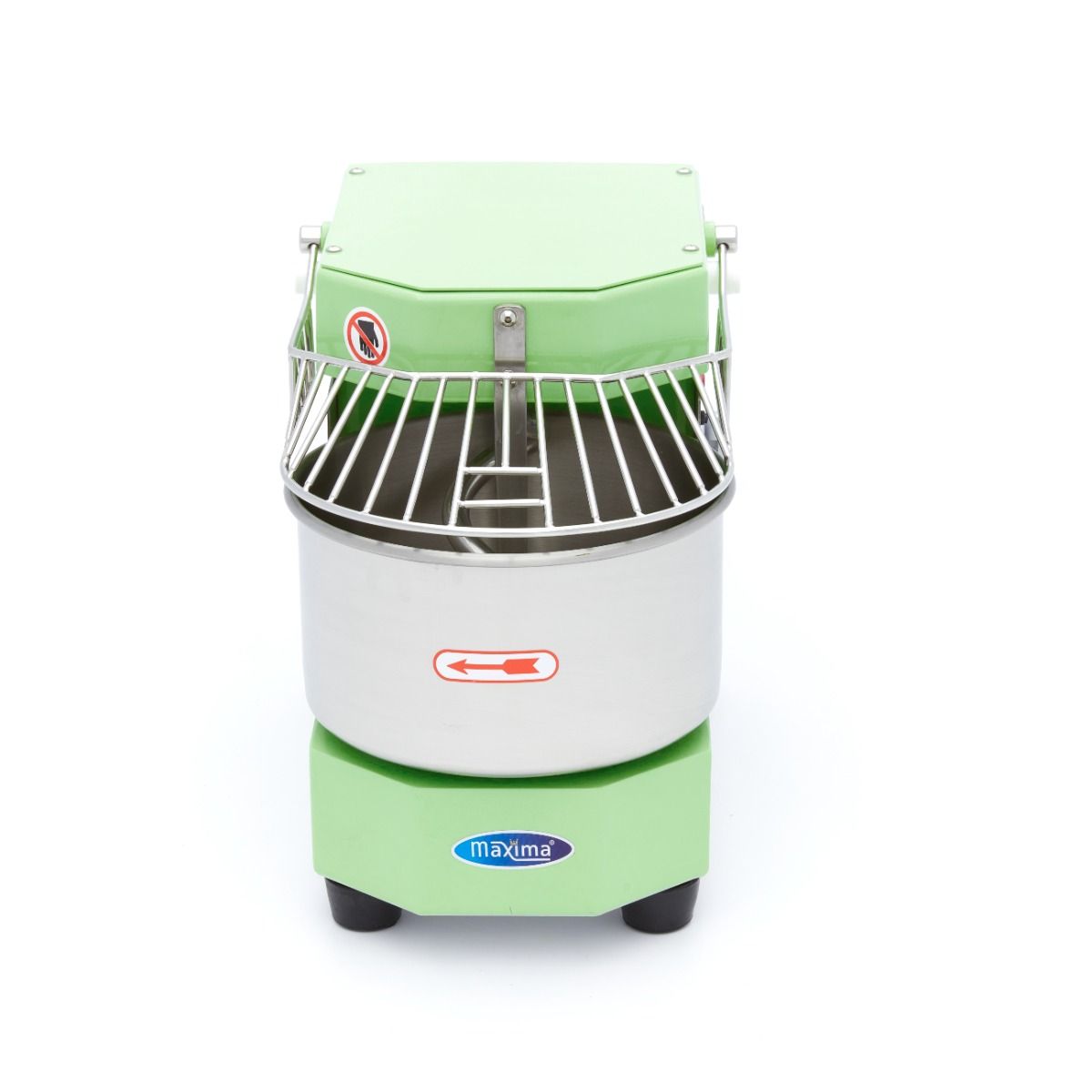 Pétrin à spirale / pétrin à pâte - 8 L - 4,5 kg de pâte - vert – Maxima 09361001