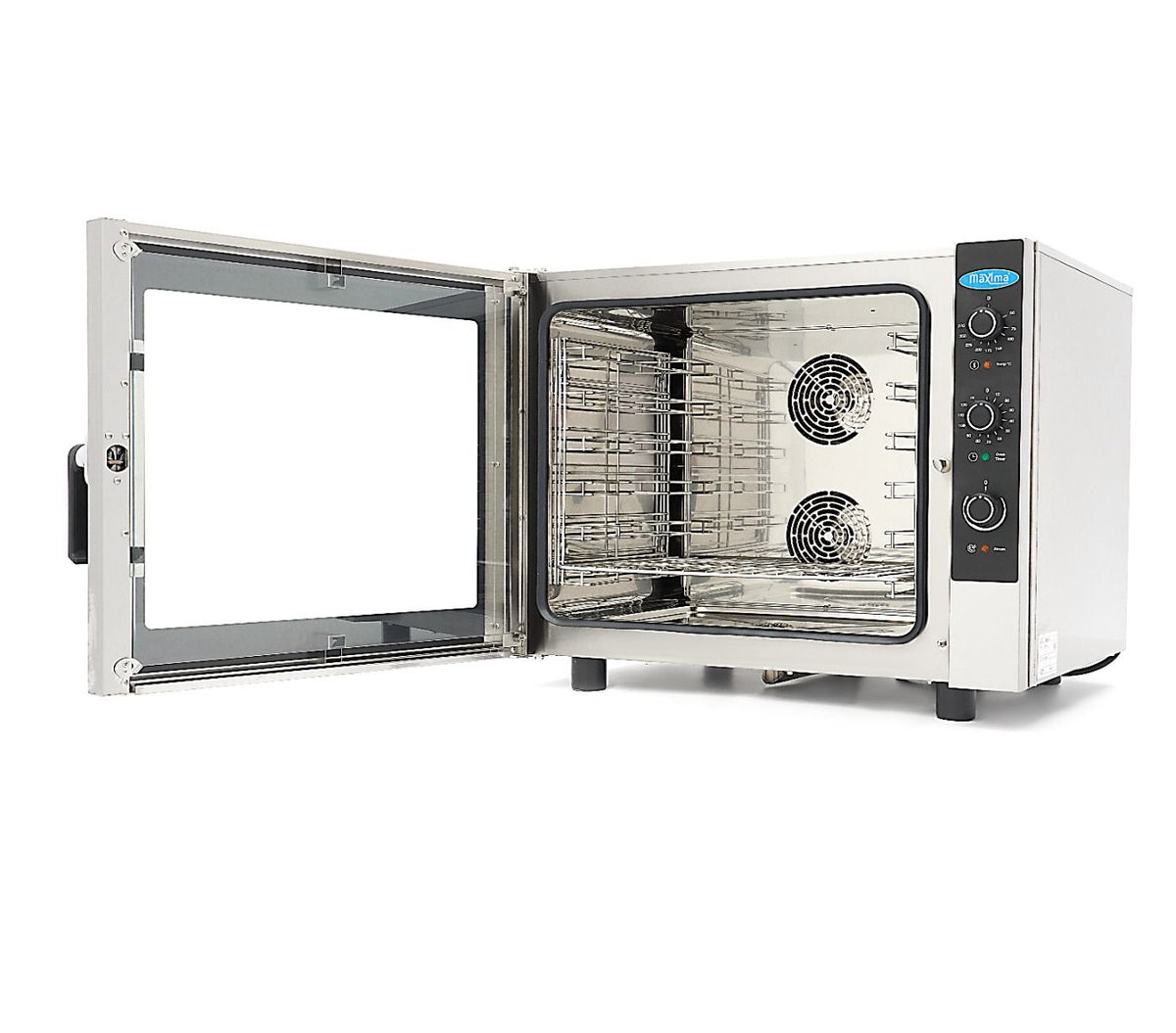 Four combiné - s'adapte à 6 plateaux (1/1 GN / 60 x 40 cm) - analogique - 400V – Maxima 08500206