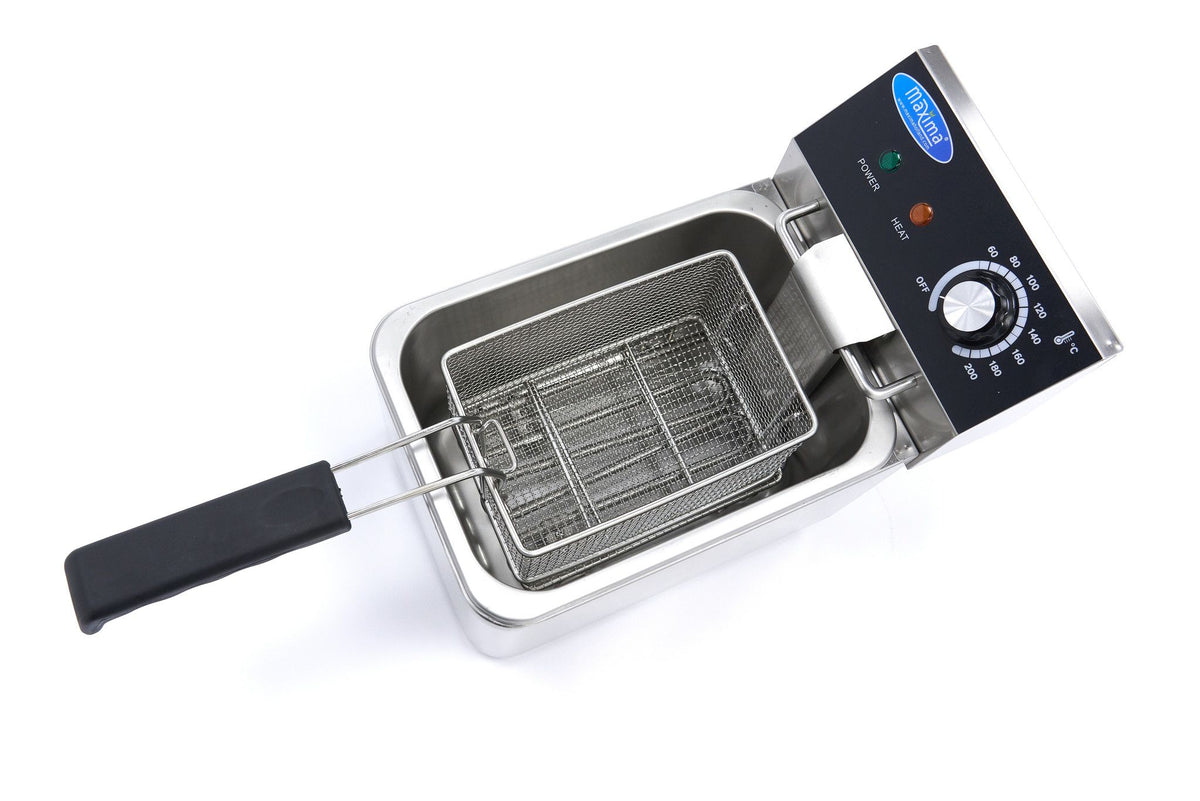 Friteuse - 4 L - 1 panier - jusqu'à 0,8 kg de frites – Maxima 09365211