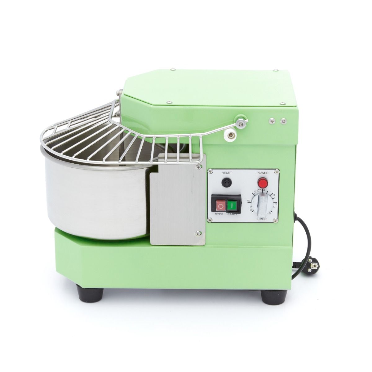 Pétrin à spirale / pétrin à pâte - 8 L - 4,5 kg de pâte - vert – Maxima 09361001