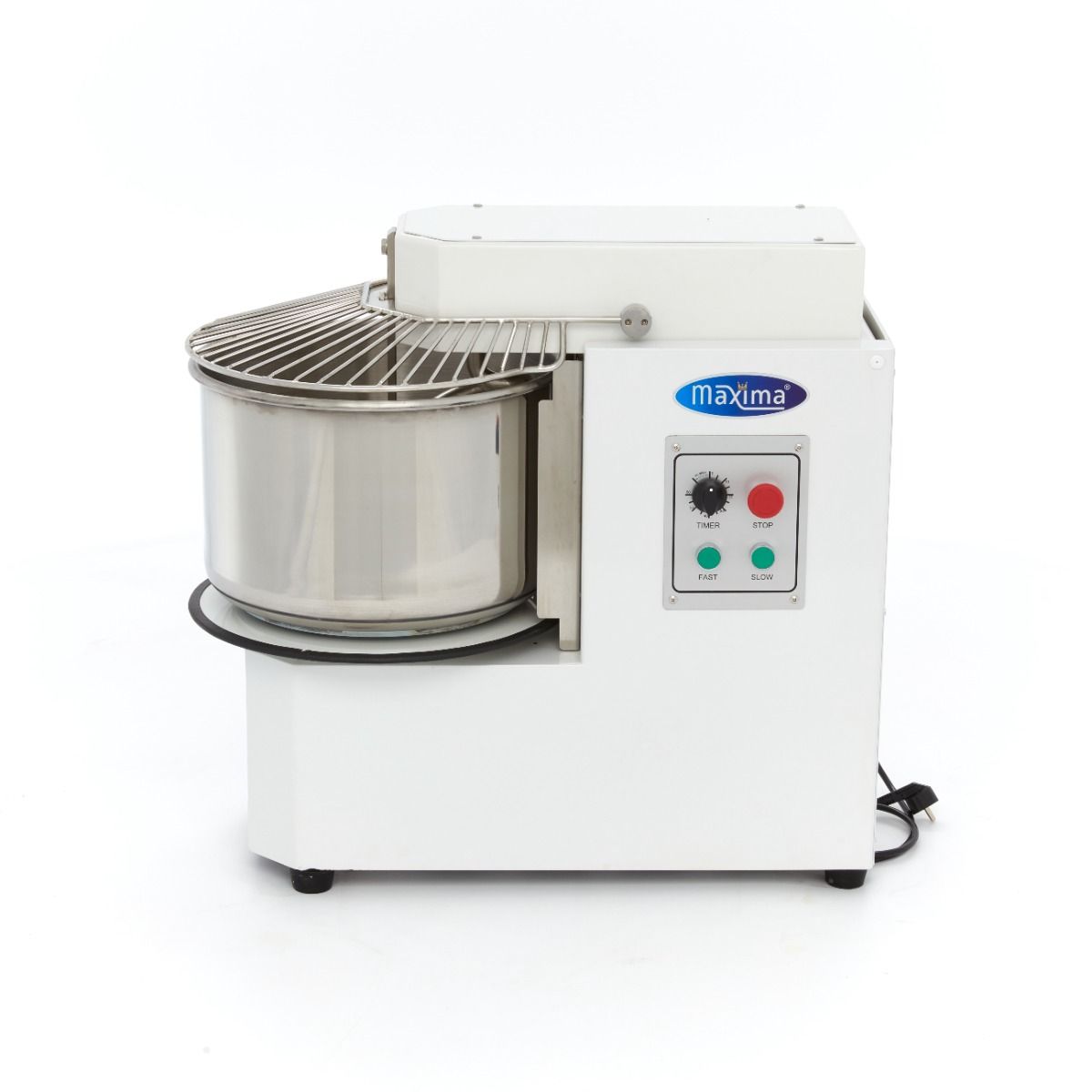Pétrin à spirale / pétrin à pâte - 30 L - 18 kg de pâte - 2 vitesses - bol amovible – Maxima 09361906