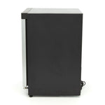 Congélateur - 200 L - noir - avec porte en verre – Maxima 09405009