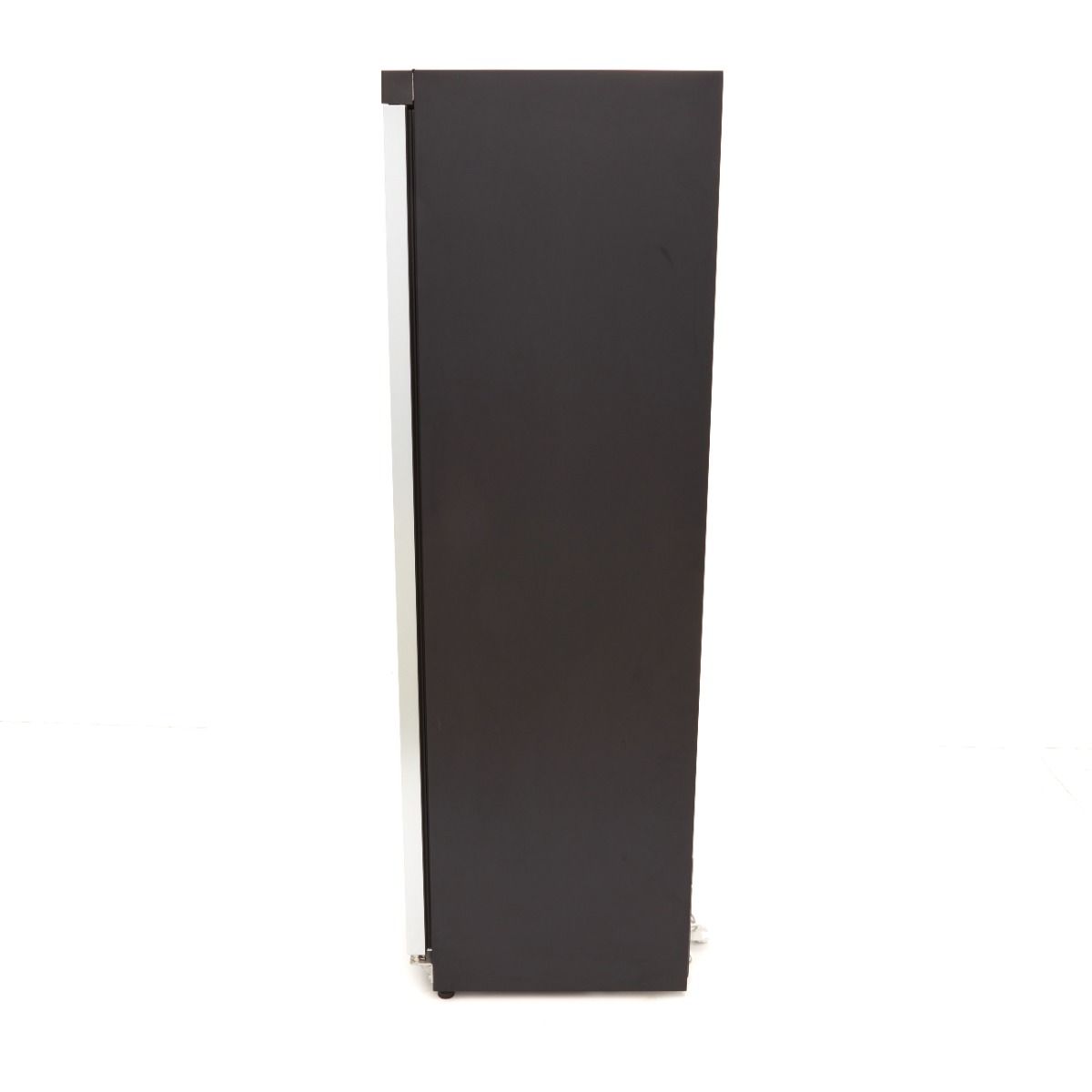 Réfrigérateur - 400 L - noir - avec porte en verre – Maxima 09405020