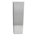 Congélateur - 400 L - acier inoxydable - avec porte en verre – Maxima 09405023