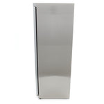 Réfrigérateur - 600 L - acier inoxydable - avec porte en verre – Maxima 09405034