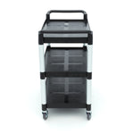 Chariot de service - 3 étagères en plastique - 103 x 50,5 cm – Maxima 09507002