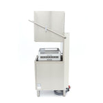 Lave-vaisselle à capot - 50x50cm - avec pompes de vidange, de rinçage et de savon - 400V – Maxima 09240080
