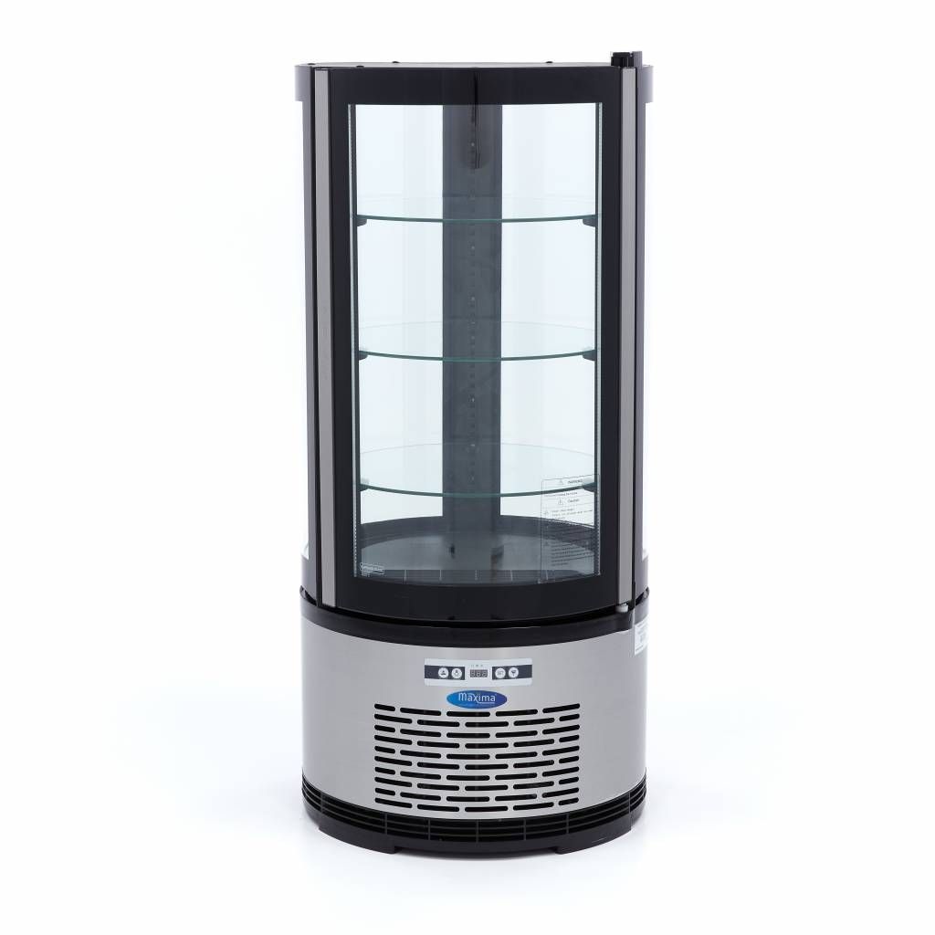 Vitrine à gâteaux - 100 L - 48 cm - ronde – Maxima 09400841
