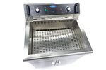 Friteuse - 30 L - 1 panier - avec robinet de vidange et support – Maxima 09365232