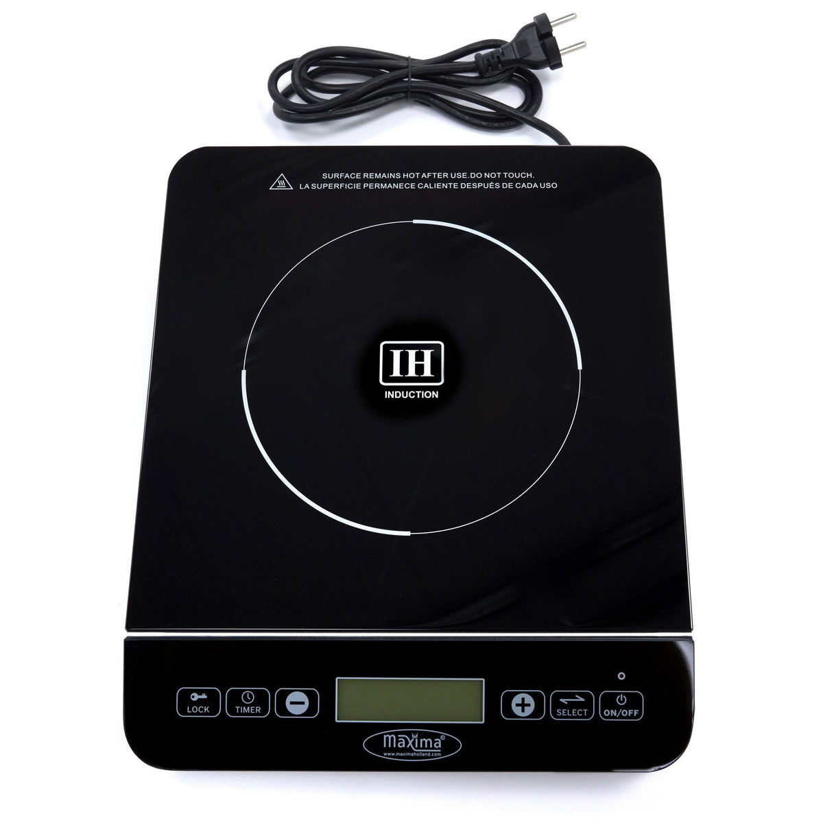 Plaque à induction - Ø18 cm - 2000W  – Maxima 09371000
